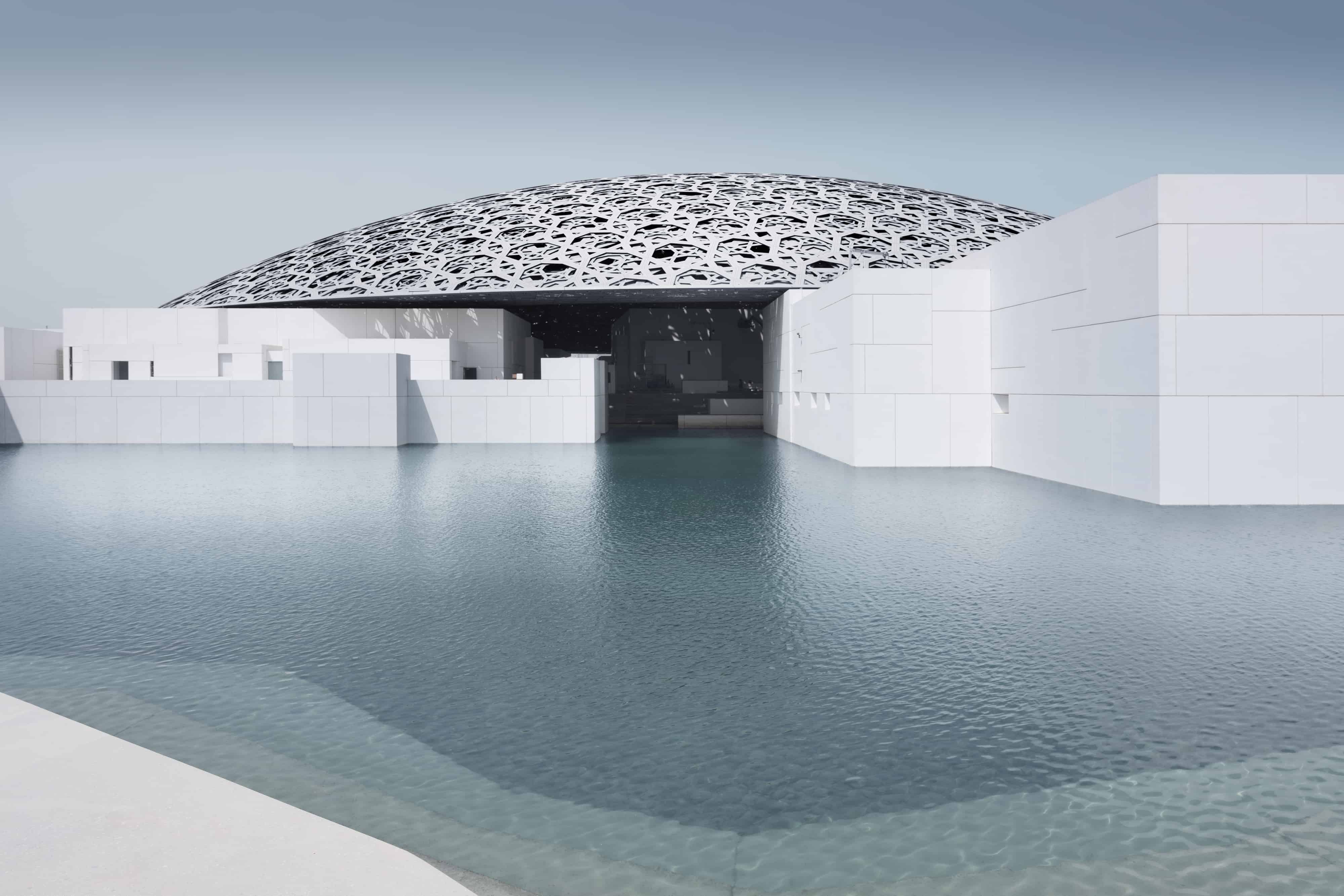 Louvre Abu Dhabi’s exterior © Louvre Abu Dhabi, Photography: Mohamed Somji